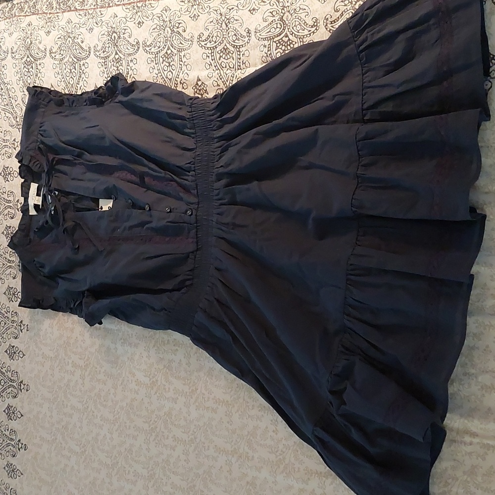 Blue Dress Pinch Size Large